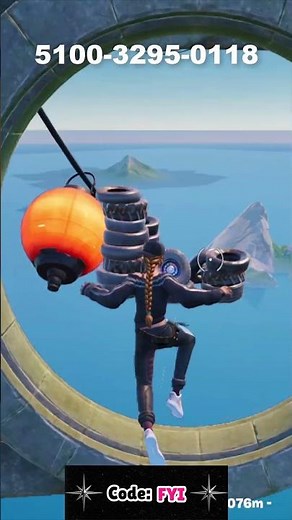 Climb to the top in this Fortnite Parkour Map!