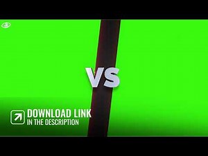 GAMER VS SPLIT SCREEN CHALLENGE TEMPLATE GREEN SCREEN CHROMA KEY ANIMATION GRAPHICS CCM