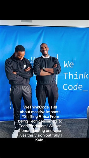 It was a fulfilling moment to see young minds hungry and gathered about and absorbing all they could about possibilities available with tech and how to basically break into the tech industry! This was a group from kids Haven aged between 17 - 25 visiting WeThinkCode ! Safe to say @WeThinkCode_ is out for huge impact! #fyppppppppppppppppppppppp #techtok #wethinkcode_ #softwareengineer #softwaredeveloper