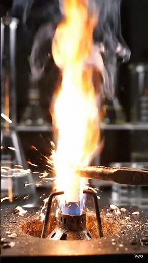 ⚡ Magnesium Burns Like the Sun! | Exothermic Reaction Experiment