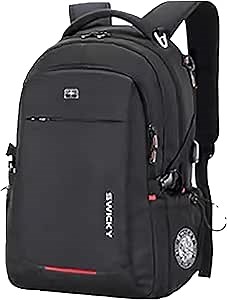 40L Oxford Cloth Backpack, Men's Laptop Backpack, Travel Backpack, women's and Men's Refined Schoolbag, High-End Lightweight