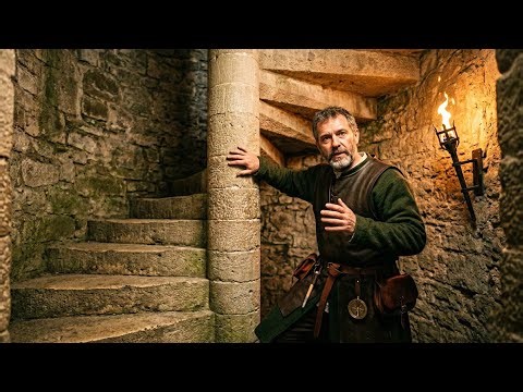 Why Medieval Spiral Stairs Strengthened Towers Instead of Weakening Them