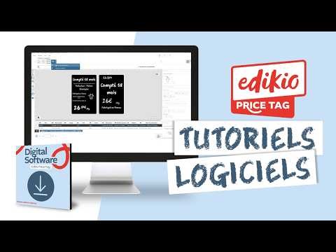 Edikio Price Tag Logiciel - Créer une nouvelle catégorie de produits