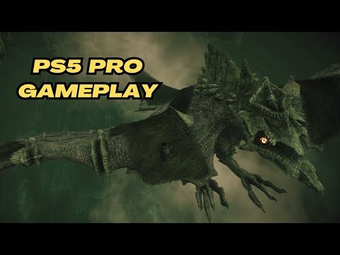 Epic Colossus #5 Boss Fight (Hard Mode) - Shadow of the Colossus (PS5 Pro)