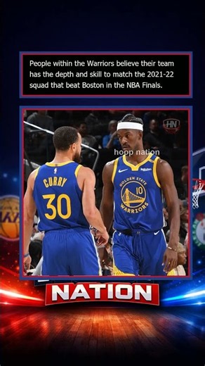 Warriors Believe They Have the #nba nba