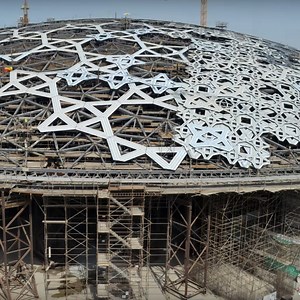 Timelapse reveals eight-year construction of Louvre Abu Dhabi