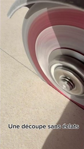 Cut without splintering