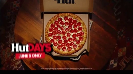 Pizza Hut Hut Days TV Spot, 'One Day Only: Buy Pizza, Get Pizza'