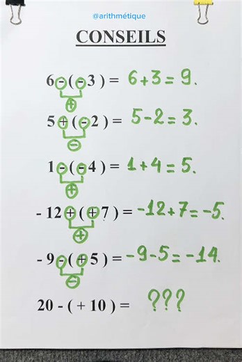 Calcul arithmétique : addition et soustraction