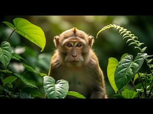 SFX / Bruitage - bruit de singe libre de droit / monkey noise Sound Effect • 15s