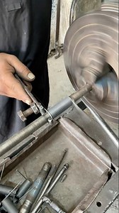 I have made a tension spring by hand tools #shorts