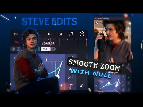 SMOOTH ZOOM WITH NULL TUTORIAL ON | ALIGHTMOTION (+PRESET)