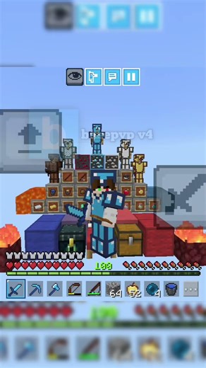 🔥Best Minecraft Bedrock PVP Pack|Works on MCPE 1.18-1.21+🔥#minecraftpvptexturepack #texturepackpvp