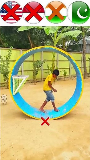 Can last ball pass to net😱~mini wood toly woodworking art skill wood #shorts#facts #funny #handcraft