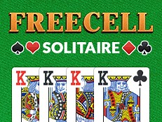 Freecell Solitaire Big - kostenlos online spielen 🕹️
