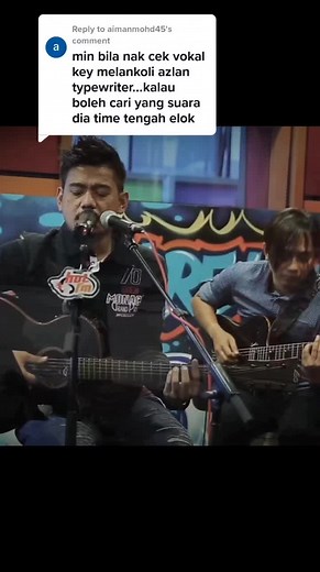 Azlan & The Typewriter - Melankoli Vocal Analysis