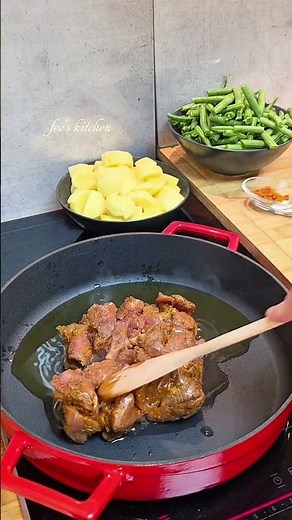 Herzhafter Puten-Eintopf mit Bohnen & Kartoffeln ✨Ein einfaches Familiengericht #foodshorts