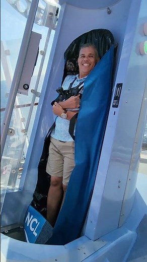 World's 1st Freefall Dry Drop Slide NCL Prima! POV! ⚓️🛝