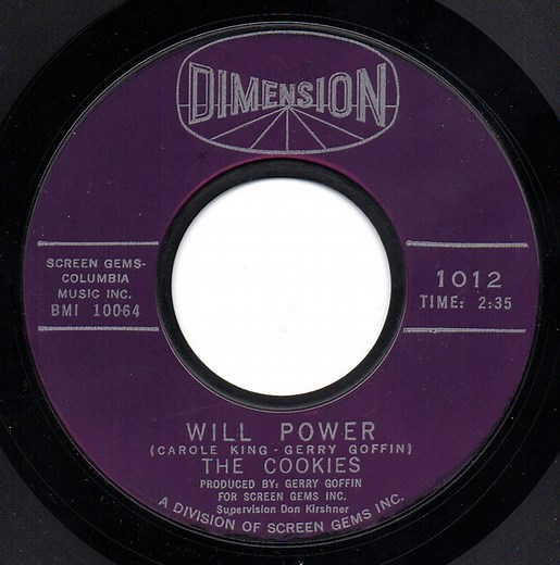 The Cookies - Will Power / I Want A Boy For My Birthday