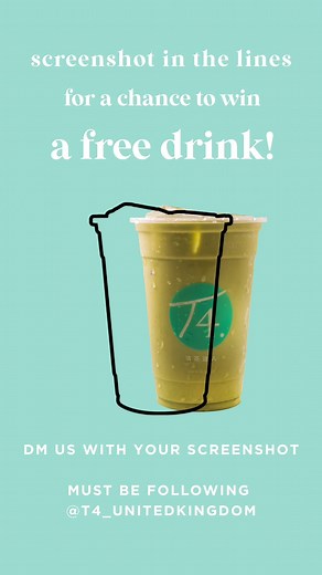 Win a FREE Drink with Our Screenshot Challenge!