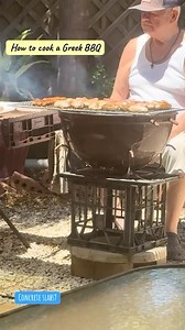 ICONIC. ✊🏼 “How to cook a Greek BBQ” 🔥🥩 by yours truly @bigbillfromkalamata - Lots of yummy meat - Random grill - Old Weber that was never used for its intended purpose - Plastic crate - Concrete slabs Holiday edition from a Kalamatiano who knows how to cook a BBQ. 🎥: @bigbillfromkalamata #GreekBBQ #GreekStyle #BBQ #Kalamatiano | Greek City Times