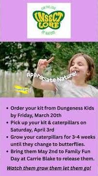 Butterfly Release Party in Sequim!