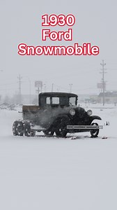 780K views · 31K reactions | Let's take a look at our 1930 Ford Model A Snowmobile! Engine: Ford 200.5 Cubic Inch 4-Cylinder Transmission: 3-Speed Ford Sliding Gear Top Speed: 45 MPH (with tires) #FordModelA #Snowmobile #iowa80truckingmuseum #iowa80 #truckinghistory #oldtrucks #trucking | Iowa 80 Trucking Museum | Facebook