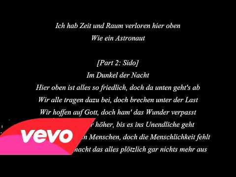 Astronaut Sido Text / Lyrics