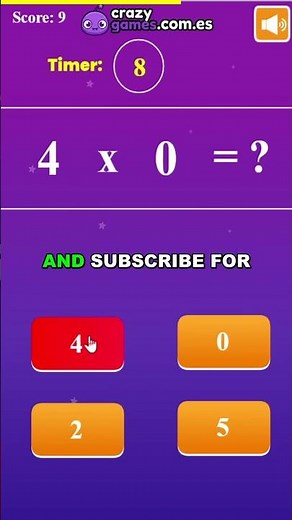 Quick Math crazygames.com.es 😱 | Can you win?