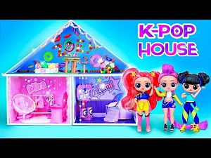 Creating 3 K-Pop Demon Hunters Rooms! 10 DIYs for L.O.L. Dolls