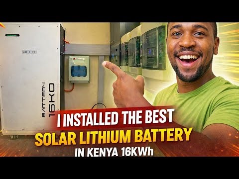 The Best Solar Battery in Kenya You Can Buy And Install