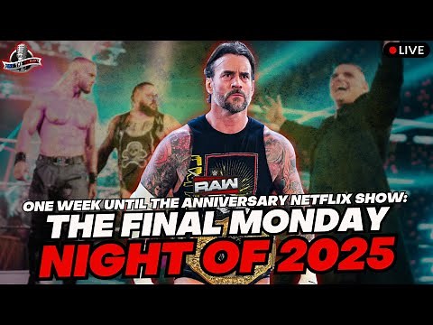 WWE Raw 12/29/25 Review | The FINAL Raw of 2025! Two Major Title Matches, Theory vs Rey Mysterio