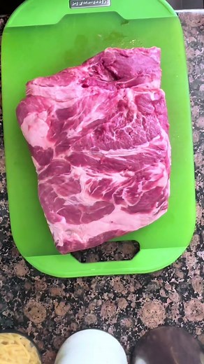 The money muscle is a cut of pork from the bottom half of a pig's shoulder, on the opposite side of the bone. It's also known as the