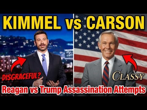 Jimmy Kimmel vs Johnny Carson: Reactions to Reagan & Trump Assassination Attempts
