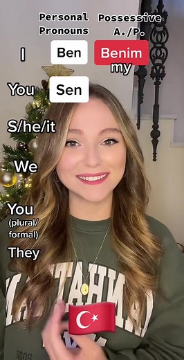 Understanding Personal and Possessive Pronouns in Turkish 🇹🇷