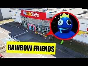 Mon Drone A Trouvé les RAINBOW FRIENDS ! (ça Fini TRES Mal !!)
