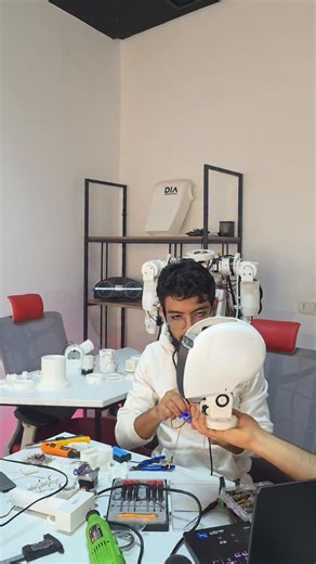 From simulation to real implementation Dia industries Tunisia 🇹🇳 #robotics #humanoidrobot #mechatronics #engineering #tunisia #lifestyle | Robotics4U