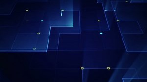 clip-26044922-abstract-technologic-background-stripes-particles ...