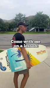 Wakesurf lessons! New trick learned✅ Message me to book yours! Coach🏄‍♂️: @tylerstewart.mov #skimboarding #summer #lakelife #minnesota #thewakesurfparty | The Wakesurf Party
