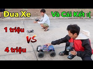 Lâm Vlog - Đua Xe Điều Khiển Từ Xa Giá 4 triệu vs 1 Triệu và Cái Kết Cháy Xe | RC Car Racing