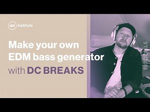 Learn how to generate EDM bass sounds in Ableton Live