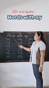 14K views · 148 reactions | Words with ay #reading #education | Teacher Anne | Facebook