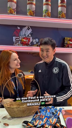 Haru on Instagram: "Fiz a equipe de desenvolvimento do @gunbound.ggh gravar trend! 🤣 Gunbound tá voltando para o Brasil com tudo, e é essa galera que temos que agradecer! Eles foram uns fofos gravando comigo, e com certeza vão receber vocês com todo carinho no game e na comunidade. Bora mergulhar na nostalgia ou conhecer um jogo novo GRÁTIS? Espero vocês! #Gunbound #GunboundCBT #CBT #Gamescom #Gravity #GrandOpen #Brazil"