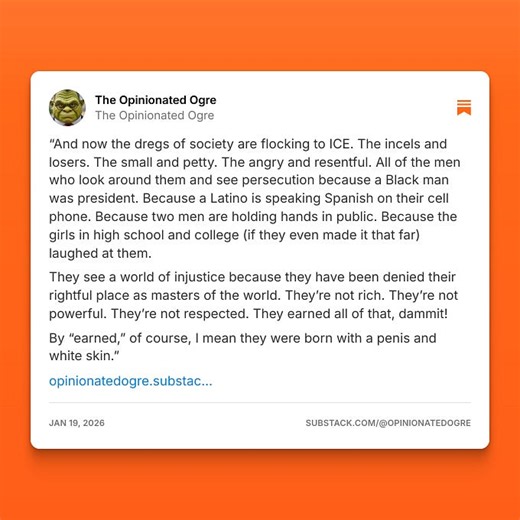 The Opinionated Ogre (@opinionatedogre)