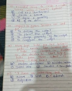 12) Essential thing to create a winder screen using Tikinter py... | Filo