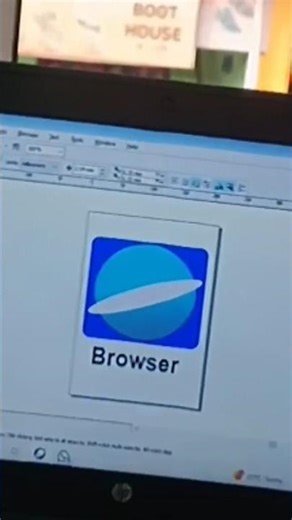 Corel draw me browser ka logo design.#browser #experiment #logo
