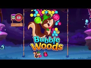 Pop Bubbles with Your Squirrel Friend in Bubble Woods