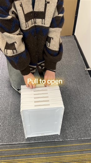 Space-Saving Foldable Shoe Box for Easy Organization