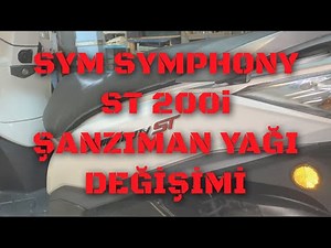 Comment changer l'huile de transmission sur Sym Symphony ST 200i (avec vidéo)