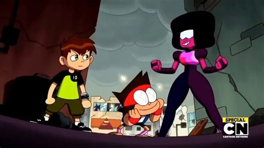 crossover Nexus is so good I like how Ben looks in the ok ko art style alot more animated and fluid they went all out with this special